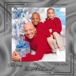 Dressed alike in red sweaters, beige khakis, and white sneakers, my boys and I posed for our holiday card. I held a wrapped present against a sparkling backdrop of white, silver, and blue.